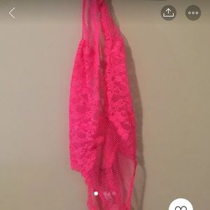 Pink Halter Lingerie